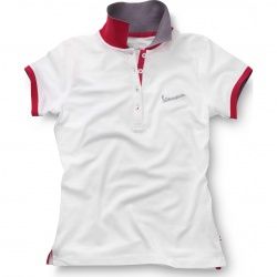 Polo femme Vespa blanc