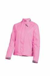 Veste imperméable compactable Tucano Urbano Nano Bullet Lady rose fluo femme