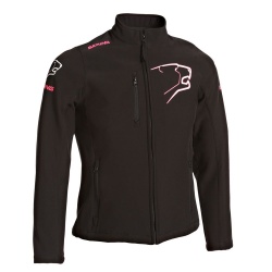 Veste femme Bering Softshell noir/fushia