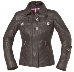 Blouson cuir femme Held SHINA chocolat