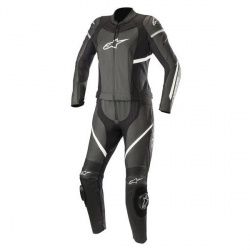 Combinaison 2 pièces femme Alpinestars Kira noir/blanc