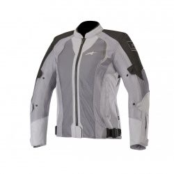 Blouson textile femme Alpinestars Stella Wake Air noir/gris