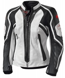Blouson cuir femme Held NAMIKO blanc/noir