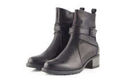 Demi-bottes femme Overlap LEGACY LADY noir