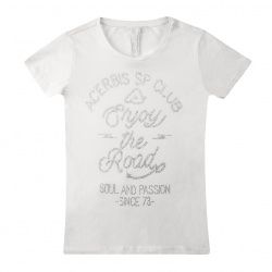 Tee-shirt femme Acerbis SP Club Urban blanc