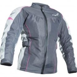 Veste textile femme RST Gemma II Vented gun métal