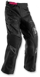 Pantalon enduro femme Thor TERRAIN GEAR noir/rose