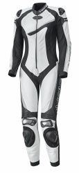 Combinaison cuir femme Held AYANA II blanc/noir