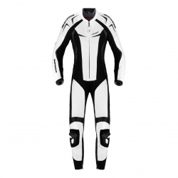 Combinaison 1 pièce femme Spidi TRACK WIND PRO LADY blanc/noir