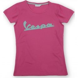 T-shirt femme Vespa Colours rose