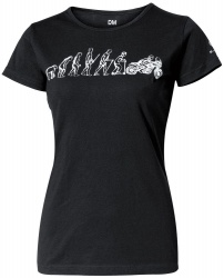 Tee-shirt femme Held EVOLUTION noir