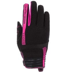 Gants cross femme V'Quattro Rush 18 Lady noir/rose