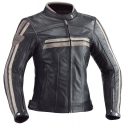 Blouson cuir femme Ixon HEROES LADY noir