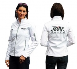 Veste femme softshell bihr blanche