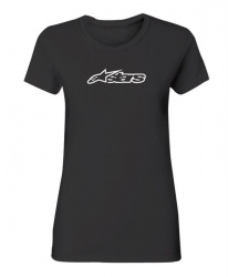 Tee shirt femme Alpinestars BLAZE noir