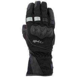 Gants cuir/textile femme V'Quattro Lady Sport Tourer 18 noir