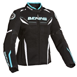 Blouson femme Bering LADY SCREAM noir/blanc/bleu