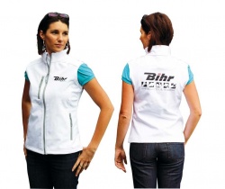 Bodywarmer femme softshell bihr blanc