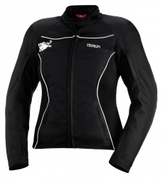 Veste iXS EVELINE noir blanc femme