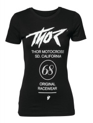 Tee shirt femme Thor Street noir