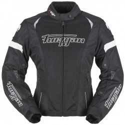 Blouson textile femme Furygan Ambra 3en1 Lady noir/blanc