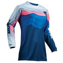 Maillot cross Thor PULSE DEPTHS OCEAN PINK FEMME 2019
