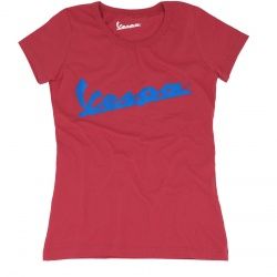 T-shirt femme Vespa Colors rouge