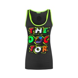 Débardeur femme VR46 Valentino Rossi gris foncé 2017