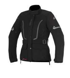 Blouson textile femme Alpinestars STELLA VENCE DRYSTAR noir