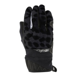 Gants femme V'Quattro TCURL 17 LEOPARD noir