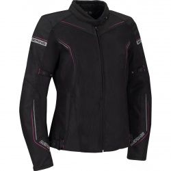 Blouson textile femme Bering Lady Cancun noir/mauve