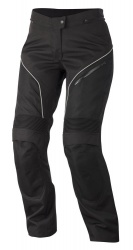 Pantalon textile femme Alpinestars STELLA AST-1 WATERPROOF noir/blanc