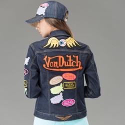Veste en jean femme Von Dutch Asia