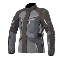 Veste textile femme Alpinestars Stella Yaguara Drystar Tech-Air compatible noir/gris/gris foncé