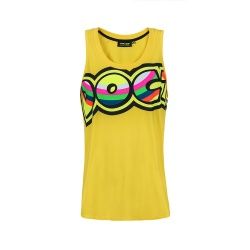 Débardeur femme VR46 Valentino Rossi Doc jaune 2018