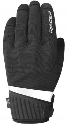Gants femme Racer Roca F noir/blanc