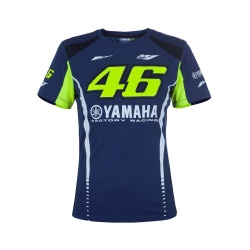 Tee shirt femme VR46 Valentino Rossi Yamaha Racing 2017