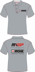 Polo femme Ipone MXGP gris
