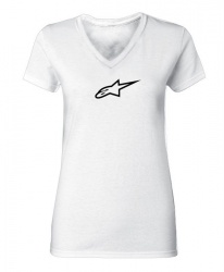 Tee-shirt femme Alpinestars Ageless blanc