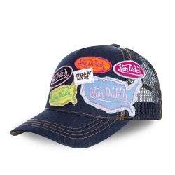 Casquette femme Von Dutch Asia denim