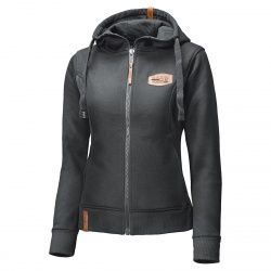 Sweat capuche femme Zip-Hoodie 46 noir