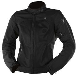 Blouson textile femme V'Quattro Tarah noir/anthracite