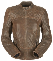 Blouson cuir femme Furygan LEGEND LADY marron vieilli