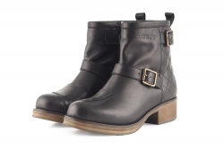 Demi-bottes femme Overlap ROCK LADY noir
