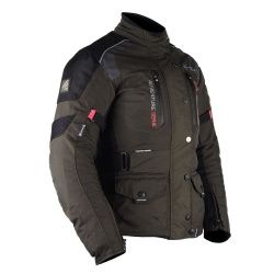 Veste textile femme V'Quattro RD51 LADY kaki/noir/rose