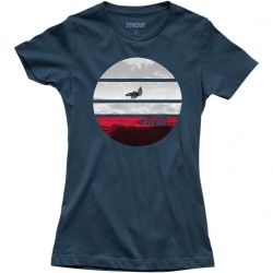 Tee-shirt femme Thor Planet indigo