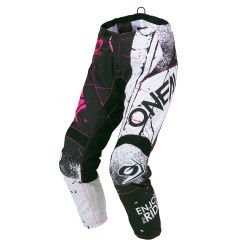 Pantalon cross femme O’Neal Element Shred rose