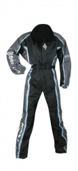 Combinaison de pluie IXON Fabulous Noir/Gris/Bleu Femme