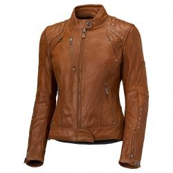 Blouson cuir femme Held Asphalt Queen II Cognac