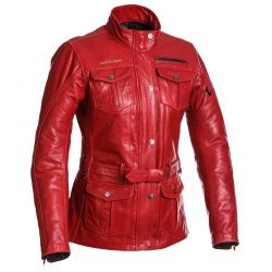 Veste cuir femme Segura LADY HAVANA rouge
